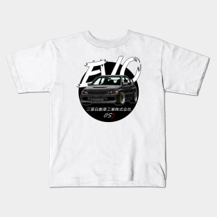 JDM EVO Black Sun Edition Kids T-Shirt